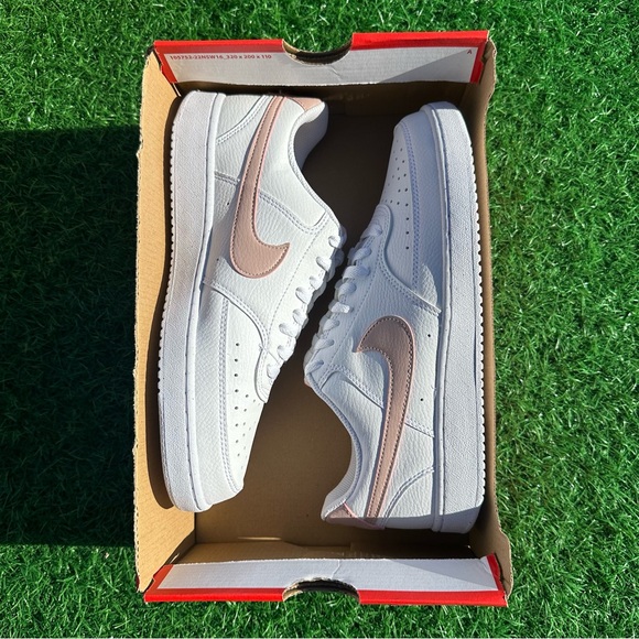 Nike Court Vision Low NN White / Pink Oxford - Picture 11 of 12